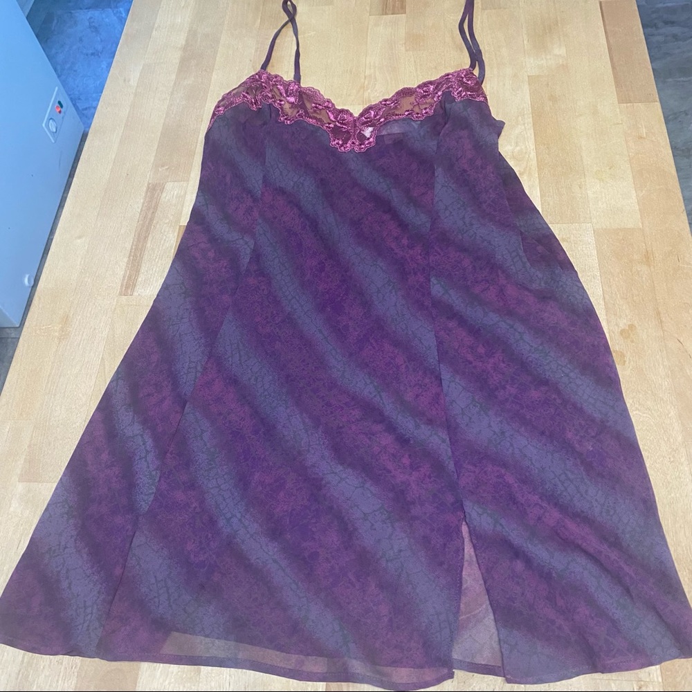 Victoria’s Secret See-through Slip Dress Sz Medium